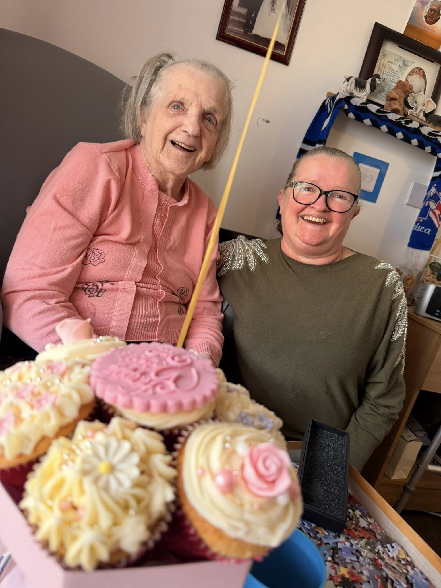 Sylvia and her daughter Ruth